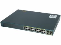 Cisco -  WS-C2960+24LC-S -  Catalyst 2960 Plus 24 10/100 (8 PoE) + 2 T/SFP LAN Lite