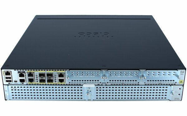 Cisco -  ISR4451-X/K9 -  Cisco ISR 4451 (4GE,3NIM,2SM,8G FLASH,4G DRAM)