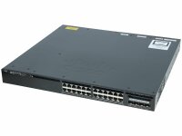 Cisco -  WS-C3650-24PS-S -  Cisco Catalyst 3650 24 Port PoE 4x1G Uplink IP Base