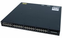 Cisco -  WS-C3650-48TQ-S -  Cisco Catalyst 3650 48 Port Data 4x10G Uplink IP Base