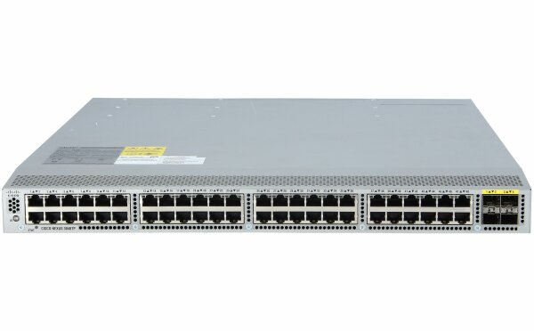 Cisco -  N3K-C3048TP-1GE= -  Nexus 3048TP-1GE 1RU 48 1GE and 4 10GE ports, no p/s,no fan