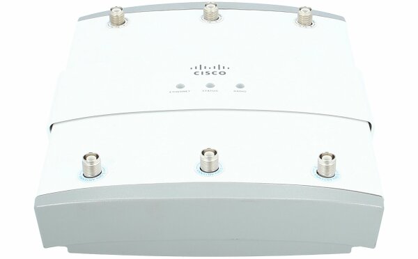 Cisco -  AIR-LAP1252AG-E-K9 -  802.11a/g/n-d2.0 2.4/5-GHz Mod Unified AP; 6 RP-TNC; ETSI