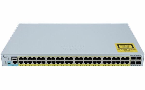 Cisco -  WS-C2960L-48PS-LL -  Cisco Catalyst 2960L-48PS-LL - Switch - verwaltet - 48 x 10/100/1000