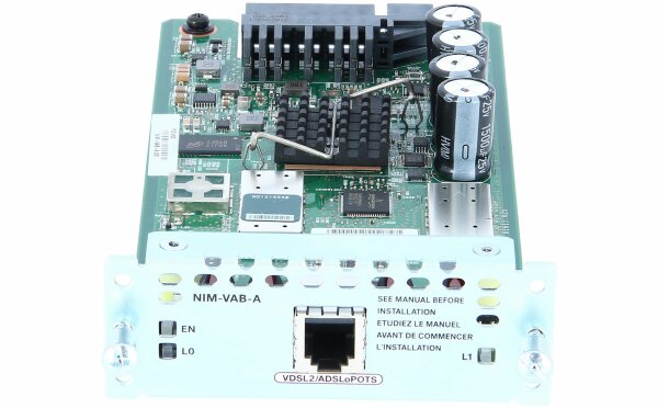 Cisco -  NIM-VAB-A= -  Multi Mode VDSL2/ADSL/2/2+ NIM Annex A