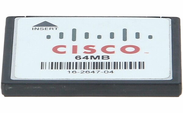 Cisco -  MEM1800-64CF= -  Cisco Flash-Speicherkarte - 64 MB - CompactFlash