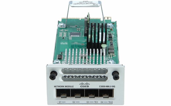 Cisco -  C3850-NM-2-10G= -  Cisco Catalyst 3850 2 x 10GE Network Module