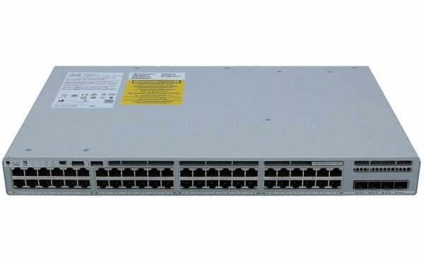 Cisco - C9200L-48P-4X-E - Catalyst 9200L - Network Essentials - switch - L3 - Managed - 48 x 10/100/1000 (PoE+) + 4 x 10 Gigabit SFP+ - rack-mountable - PoE+