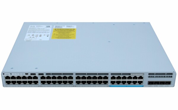 Cisco - C9200L-48PXG-4X-E - Catalyst 9200L - Network Essentials - Switch - L3 - managed - 12 x 100/1000/2.5G/5G/10GBase-T + 36 x 10/100/1000 (PoE+)