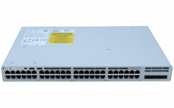 Cisco - C9200L-48P-4G-E - Catalyst 9200L - Network Essentials - Switch - L3 - 48 x 10/100/1000 (PoE+)