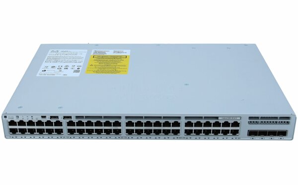 Cisco - C9200L-48T-4G-E - Catalyst 9200L - Network Essentials - Switch - L3 - 48 x 10/100/1000 + 4 x Gigabit SFP (Uplink)