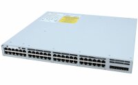 Cisco - C9300L-48T-4X-E - Catalyst 9300L - Network Essentials - Switch - L3 - 48 x 10/100/1000 + 4 x 10 Gigabit SFP+ (Uplink)