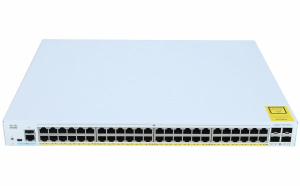 Cisco - C1000-48P-4X-L - Catalyst 1000 48 port GE, POE, 4x10G SFP