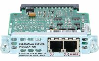 Cisco -  VIC2-2FXO= -  Two-port Voice Interface Card -...