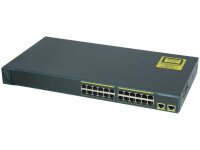 Cisco -  WS-C2960-24TT-L -  Catalyst 2960 24 10/100 + 2 1000BT LAN Base Image