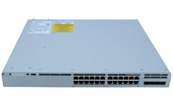 Cisco - C9300L-24P-4X-E - Catalyst 9300L - Network Essentials - Switch - L3 - managed - 24 x 10/100/1000 (PoE+) - + 4 x 10G SFP+ (Uplink) - PoE+ (505 W)