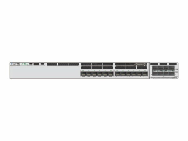 Cisco - C9300X-12Y-E - Catalyst 9300X - Network Essentials - switch - L3 - Managed - 12 x 1/10/25 Gigabit SFP28 - rack-mountable