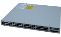 Cisco - C9300L-48P-4G-E - Catalyst 9300L - Network Essentials - switch - L3 - 48 x 10/100/1000 (PoE+) + 4 x 1 Gigabit Ethernet SFP+ - rack-mountable - PoE+ (505 W)