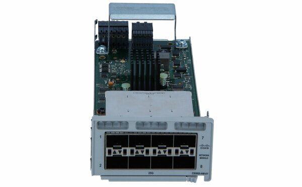 Cisco - C9300X-NM-8Y= - Catalyst 9300X 8x 25G/10G/1G Network Module