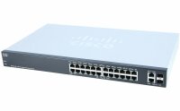 Cisco -  SLM2024PT-EU -  SG200-26P 26-port Gigabit PoE Smart Switch