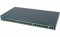 Cisco -  WS-C2950T-24 -  24 10/100 ports w/ 2 10/100/1000BASE-T ports, Enhanced Image