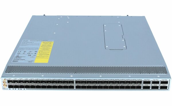 Cisco - N9K-C93180YC-FX3 - Nexus 93180YC-FX3 - Switch - L3 - Managed - 48 x 1/10/25 Gigabit SFP+ + 6 x 40/100 Gigabit QSFP28 - rack-mountable