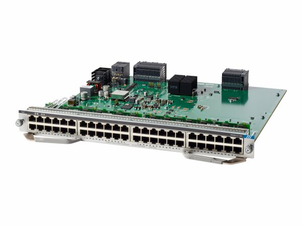 Cisco - C9400-LC-48P - Catalyst 9400 Series Line Card - Switch - 48 x 10/100/1000 - plug-in module - PoE+