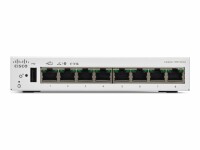 Cisco - C1200-8T-D - Catalyst 1200 - Switch - gigabit ethernet - L3 - smart - 8 x 10/100/1000 - desktop - PoE (67 W)