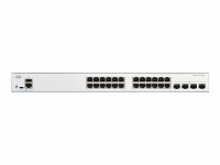 Cisco - C1200-24T-4G - Catalyst 1200 - Switch - L3 - smart - 24 x 10/100/1000 + 4 x Gigabit SFP - rack-mountable