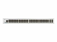 Cisco - C1200-48T-4G - Catalyst 1200-48T-4G - Switch - L3 - smart - 48 x 10/100/1000Base-T + 4 x 1 Gigabit Ethernet SFP+ - rack-mountable