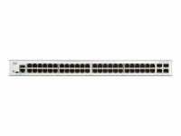 Cisco - C1200-48T-4G - Catalyst 1200 - Switch - L3 - smart - 48 x 10/100/1000Base-T + 4 x 10 Gigabit SFP+ - rack-mountable