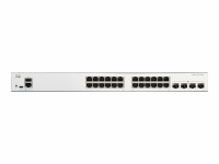 Cisco - C1200-24T-4X - Catalyst 1200 - Switch - L3 - smart - 24 x 10/100/1000 + 4 x 10Gb Ethernet SFP+ - rack-mountable