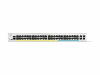 Cisco - C1300-48MGP-4X - Catalyst 1300-48MGP-4X - Switch - L3 - Managed - 48 x 10 Gigabit Ethernet + 4 x 10 Gigabit SFP+ - rack-mountable - PoE+ (370 W)