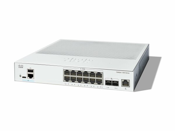 Cisco - C1300-12XT-2X - Catalyst 1300-12XT-2X - Switch - L3 - smart - 12 x 10GBase-T + 2 x 10 Gigabit SFP+ - rack-mountable