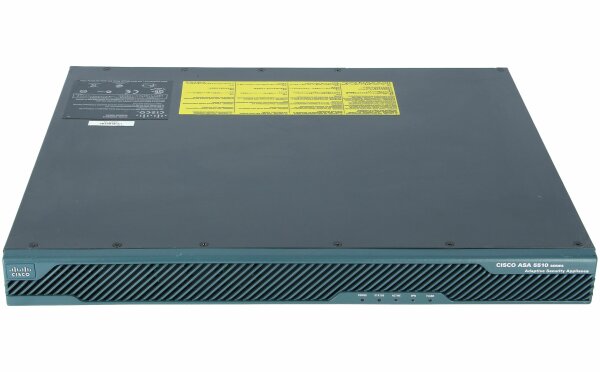 Cisco -  ASA5510-SEC-BUN-K9 -  ASA 5510 Security Plus Appliance with SW, HA, 5FE, 3DES/AES