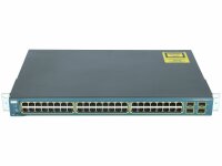 Cisco -  WS-C3560-48TS-E -  Catalyst 3560 48 10/100 + 4...