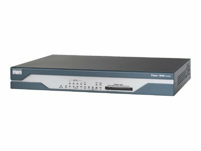 Cisco -  CISCO1802/K9 -  ADSL/ISDN Router with Firewall/IDS and IPSEC 3DES